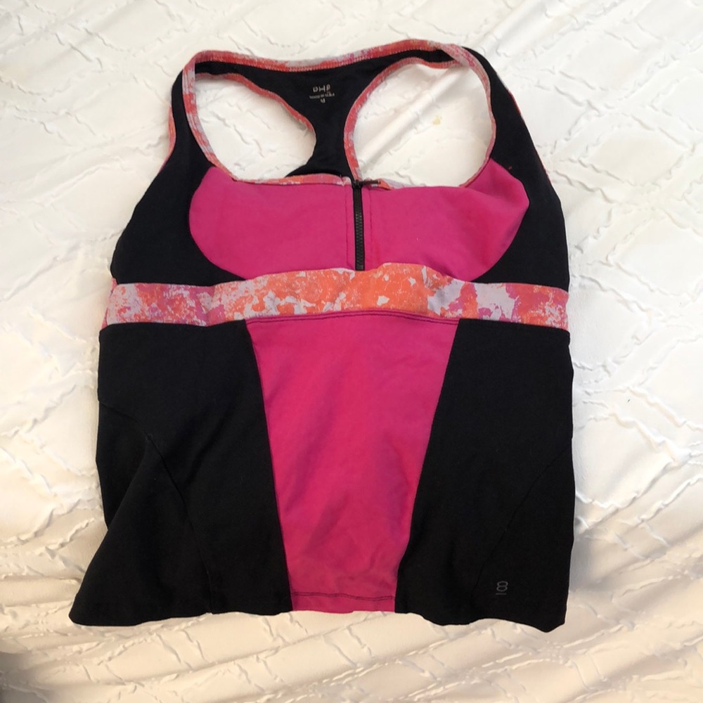 Workout Tank w Quarter Zip